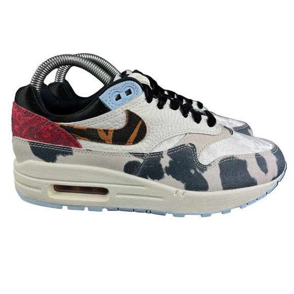 Nike Air Max 1 '87 Great Indoors Sail Multicolor Shoes FD0827-133 Women's Size 7 - Picture 1 of 12